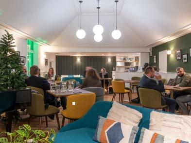 Vanbrugh room with people in it