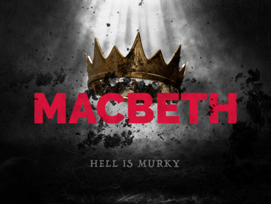 Macbeth Thumbnail iamge - a crown against a murky grey background