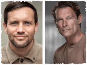 JAck Ashton and John Partridges headshots