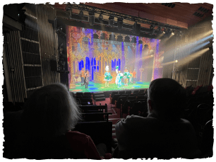 Director's Circle Supporters watching the dress rehearsals of Robin Hood