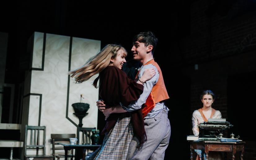 Two members of our Youth Theatre in a production