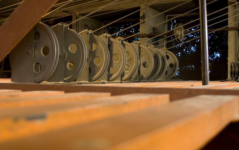 Hanging theatre lights