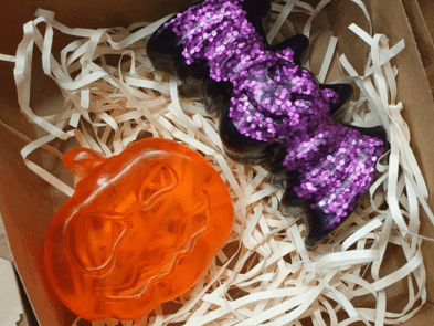 Halloween soap shapes